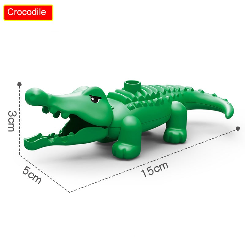 75 Styles Big Size Building Blocks Animal Accessories