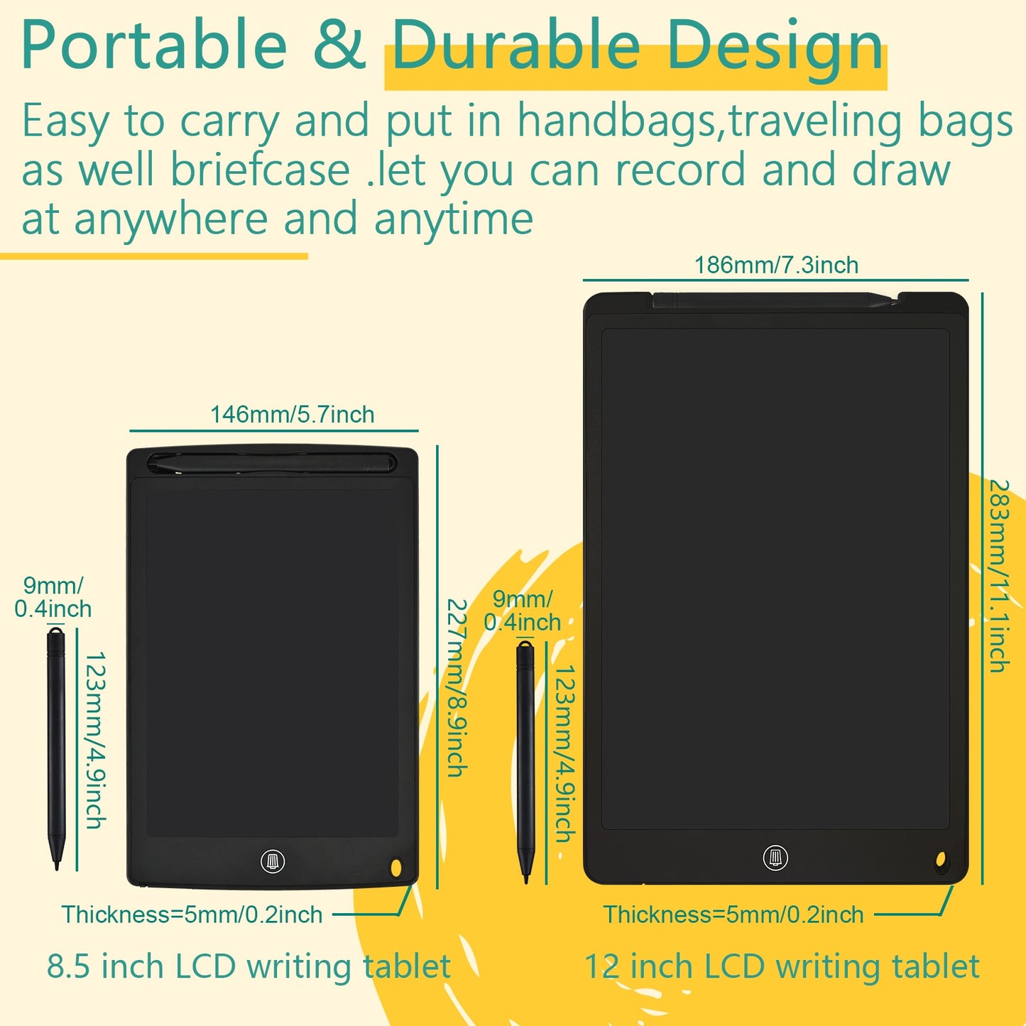 LCD Writing Graphics Tablets Artist Drawing Board