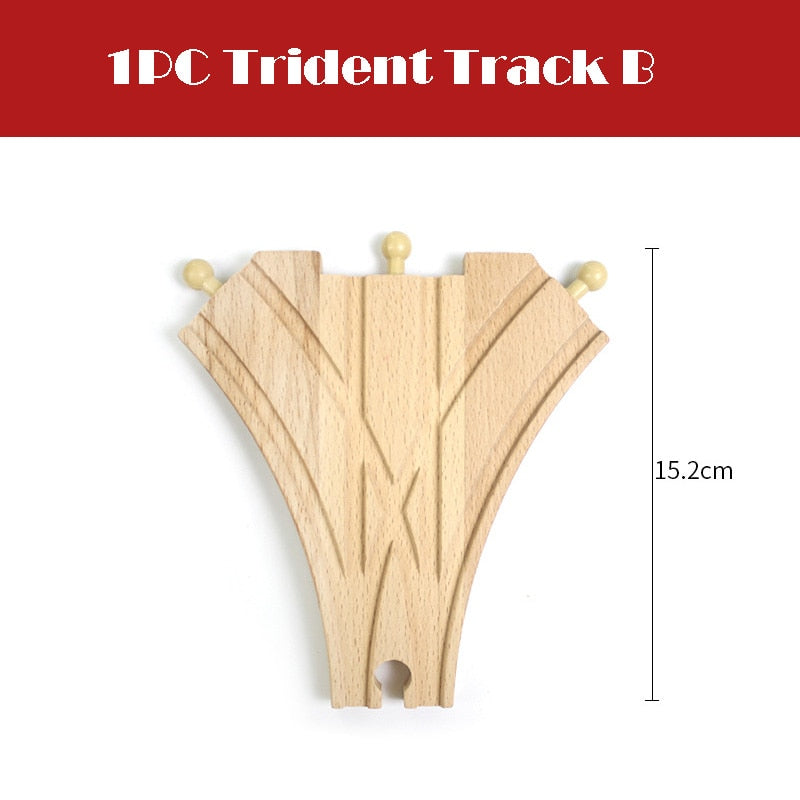 All Kinds Wooden Track Railway Toys Beech Wooden