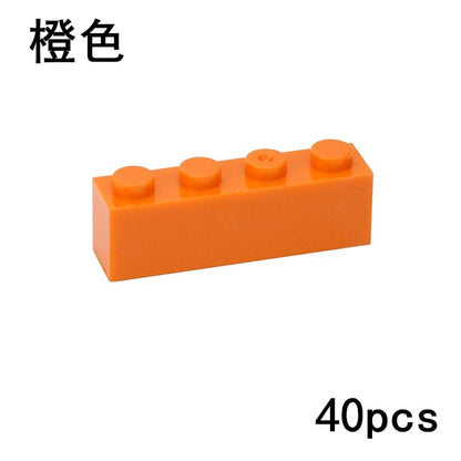 Thick Figures Bricks 1x4 Dots Building Blocks Educational