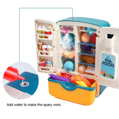 Kids Toy Fridge Refrigerator Accessories