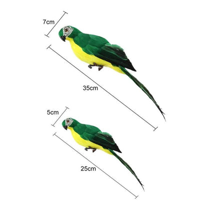 Parrot Simulation Toys Soft Cute Wild Animals