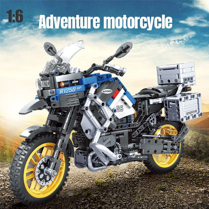 ERBO Motorcycle car Model Building Blocks