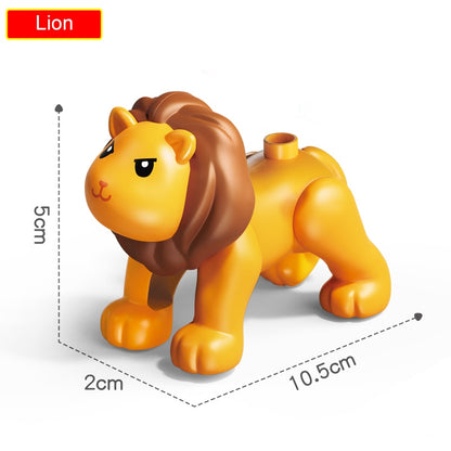 75 Styles Big Size Building Blocks Animal Accessories