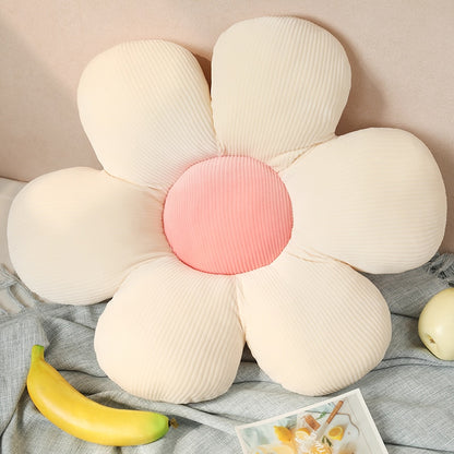 Stuffed Six Petal Flower Cushion Girly Room