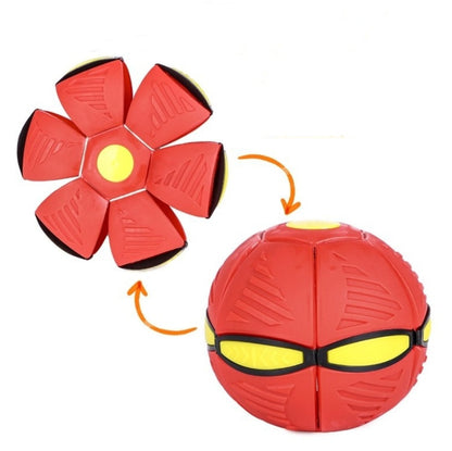 LED Flying UFO Flat Throw Disc Ball