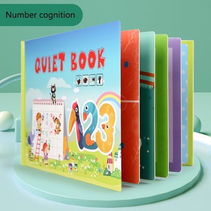 Kid Quiet Busy Book Montessori Baby Educational Toy