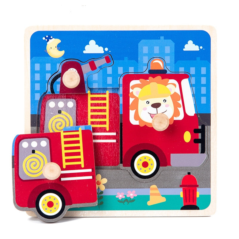 Animal Wooden Sorters Puzzle For Kids