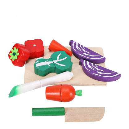 Simulation Kitchen Pretend Toy Wooden Classic Game