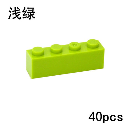 Thick Figures Bricks 1x4 Dots Building Blocks Educational