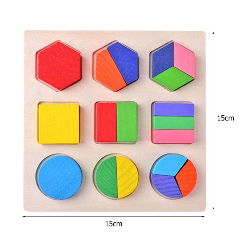 Wooden Educational Toys for Baby Motessori