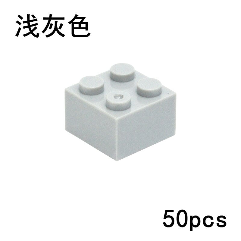 DIY Thick Figures Bricks 2x2 Dots Building Blocks