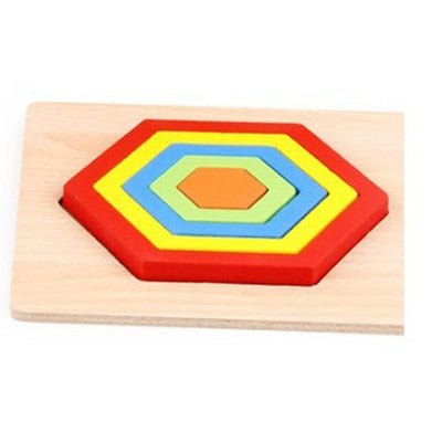 Montessori Tangram 3D Wooden Puzzle