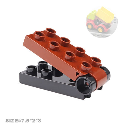 Bricks Train Track  Assemble Toys