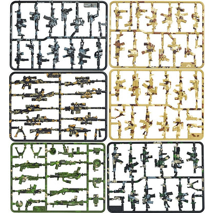 Military Weapons Accessories Blocks Toys