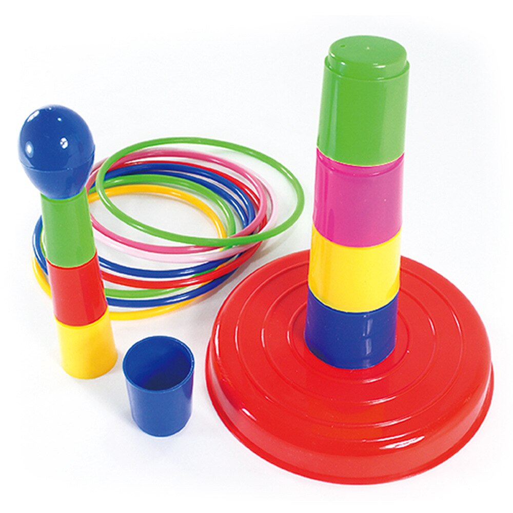 Parent-child Throwing Ferrule Toy Rainbow Rings