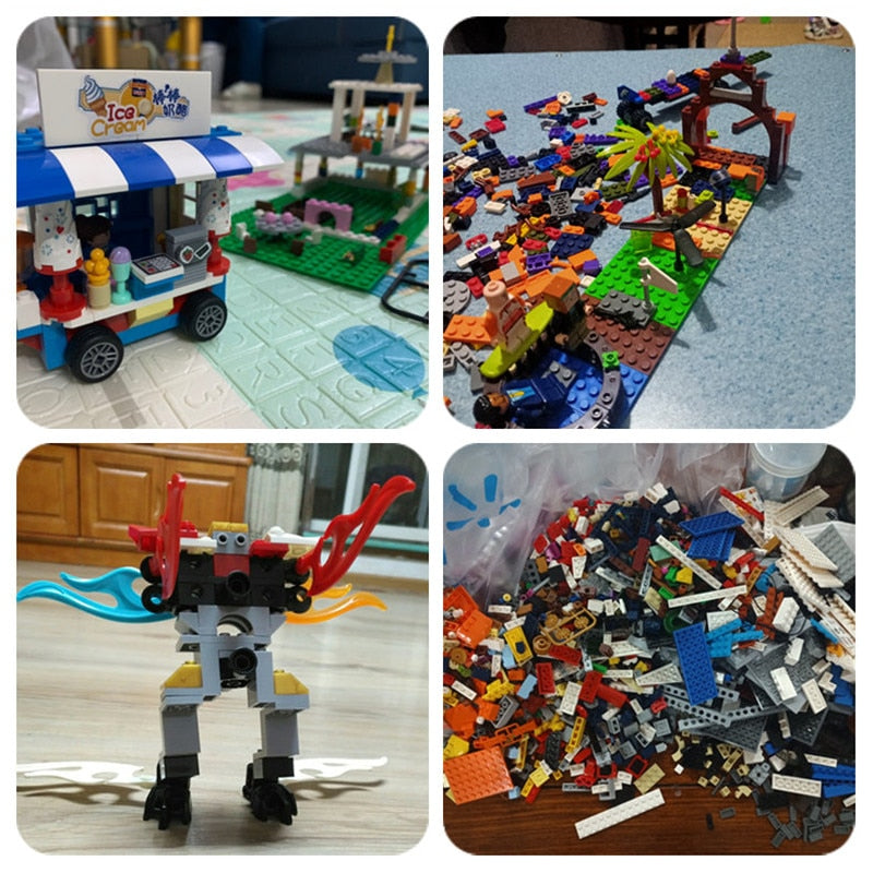 Building Blocks City DIY Creative Bricks Toys