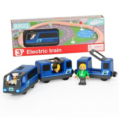 Kids RC Electric Train Set Locomotive Magnetic Train