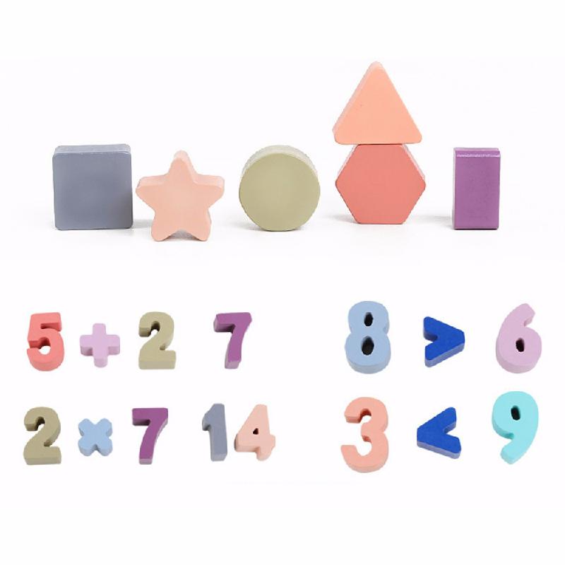 Wooden Montessori Toys Geometric Shape