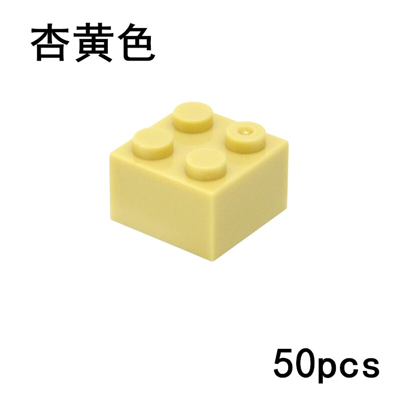 DIY Thick Figures Bricks 2x2 Dots Building Blocks