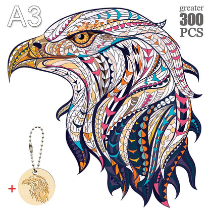 P Adults Animal Wooden Puzzle Peacock Owl