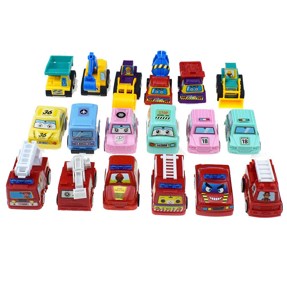 Mini Pull Back Cars Toy Plastic Car Model