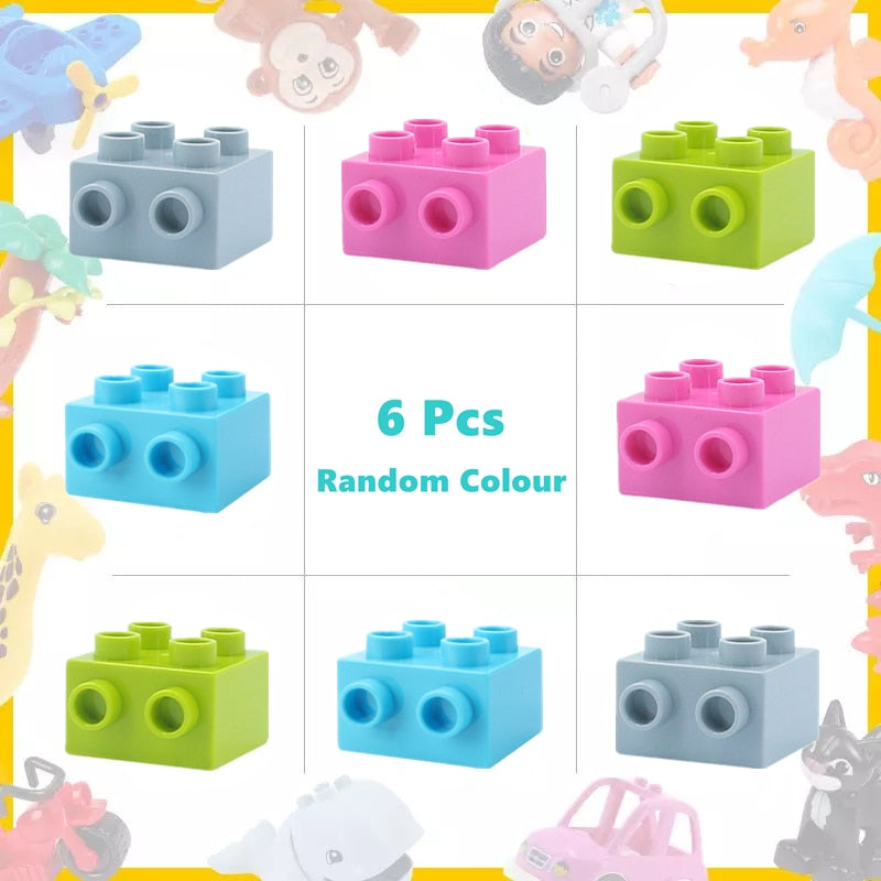 Big Building Blocks Accessories Compatible