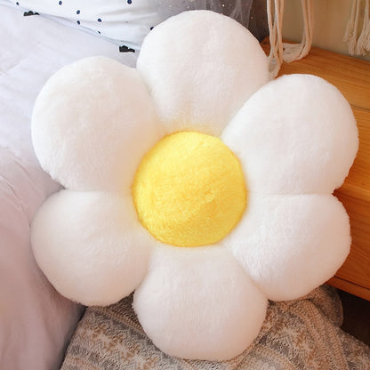 Stuffed Six Petal Flower Cushion Girly Room