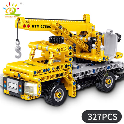 Engineering Truck Tech Building Block City Construction