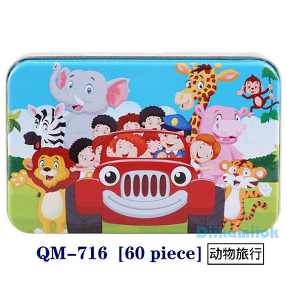 Puzzle Kids Toy Cartoon Animal