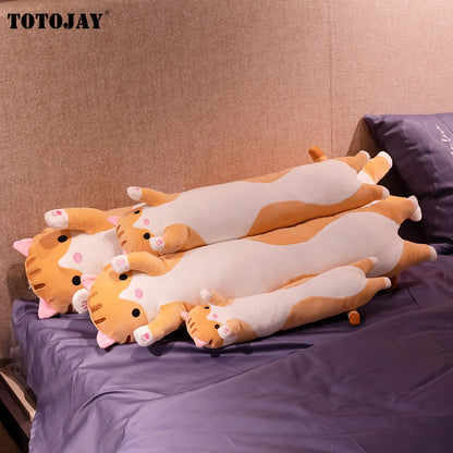 Cute Soft Long Cat Pillow Plush Toys