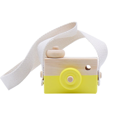 Let Make Wooden Baby Toys Fashion Camera