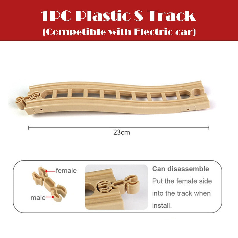 All Kinds Wooden Track Railway Toys Beech Wooden