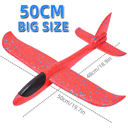 Big Foam Plane Glider Hand Throw Airplane