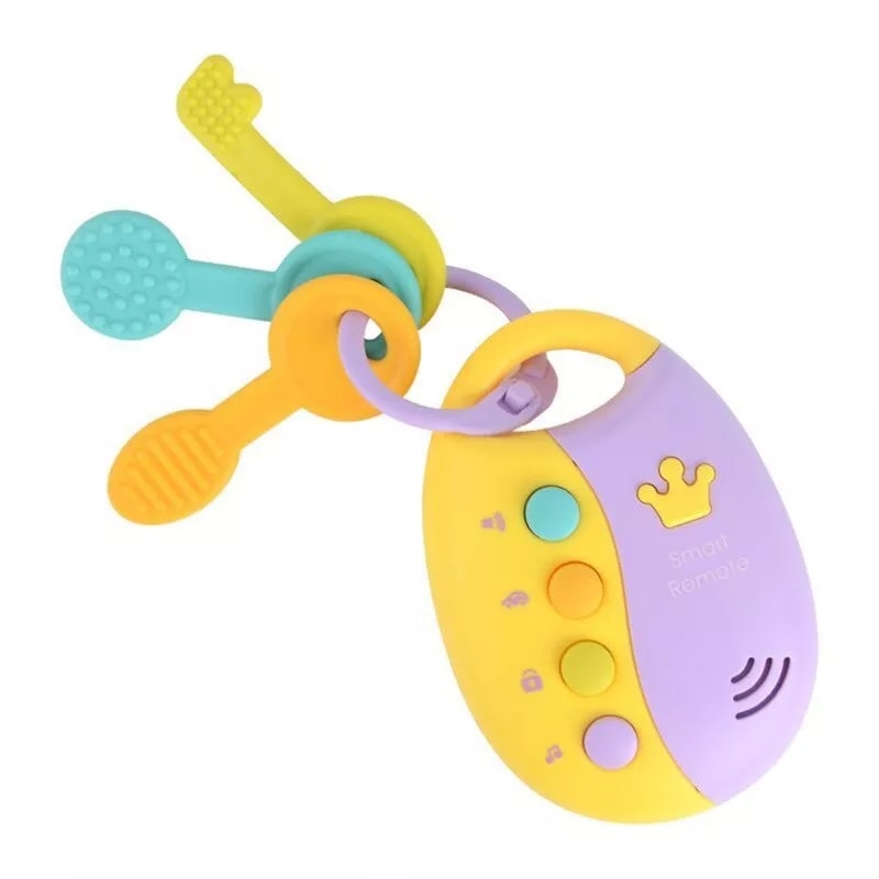 Baby Toy Musical Car Key Vocal Smart Remote Car