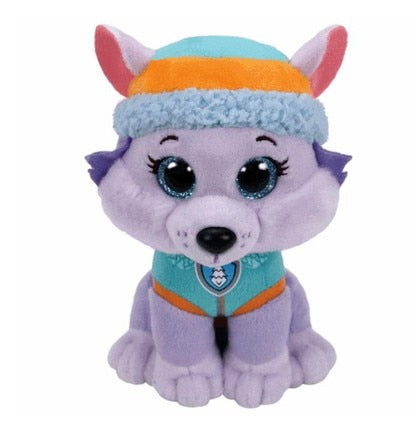 15cm Ty Big Eye Beanie Animals Dog Plush Toy