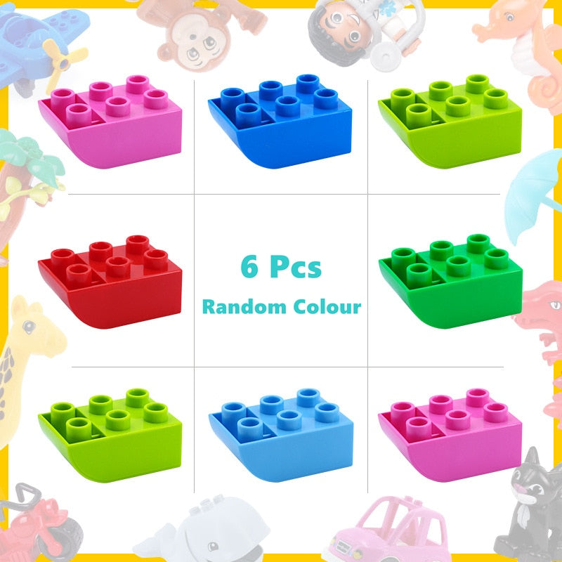 Big Building Blocks Accessories Compatible