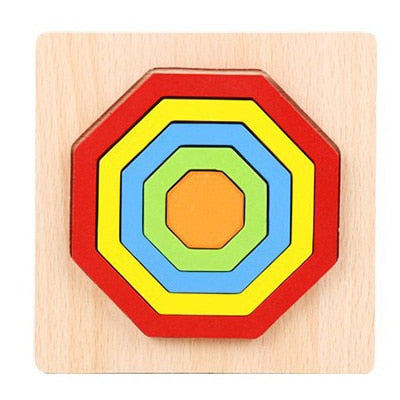 Montessori Tangram 3D Wooden Puzzle