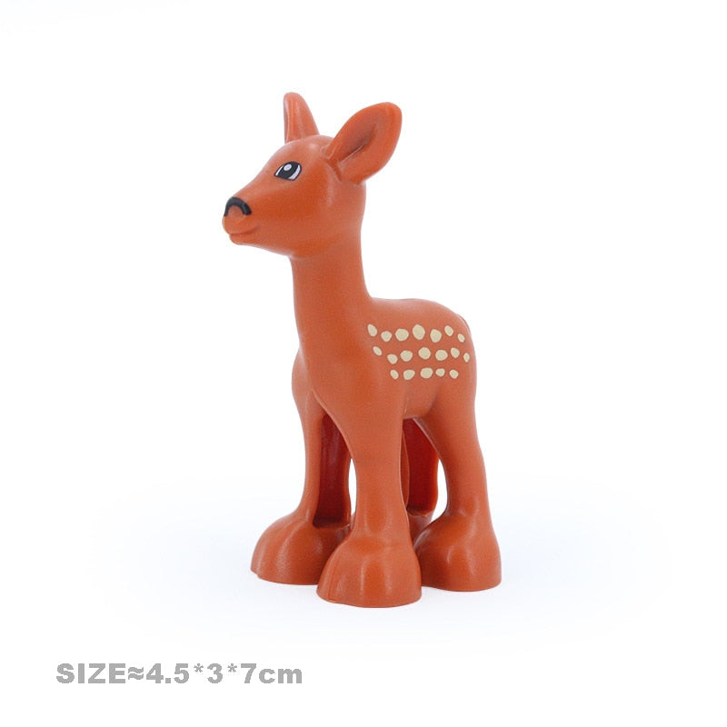 Building Blocks Animal Locking Giraffe