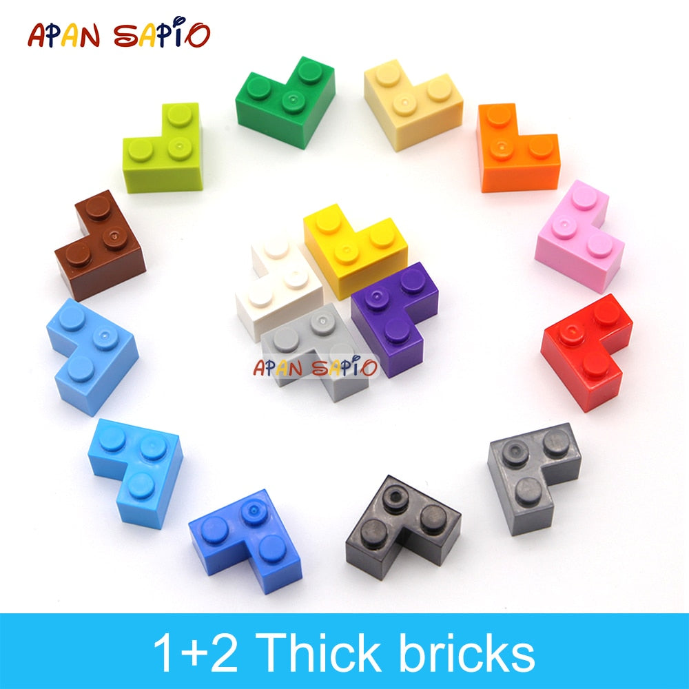 60pieces DIY Building Blocks Thick Figures Bricks