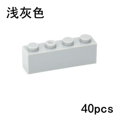 Thick Figures Bricks 1x4 Dots Building Blocks Educational