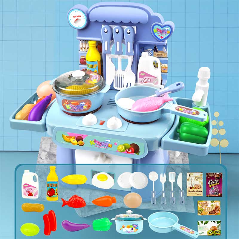 Kitchen Toys Imitated Chef Light Music Pretend