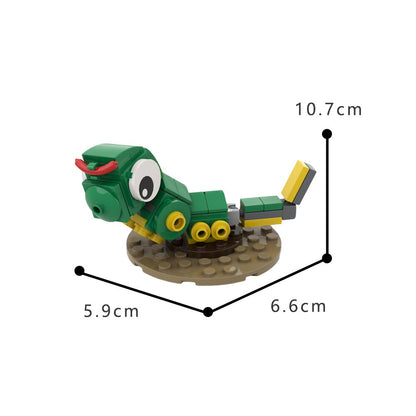 Mini Chomper Flower Building Blocks Kit