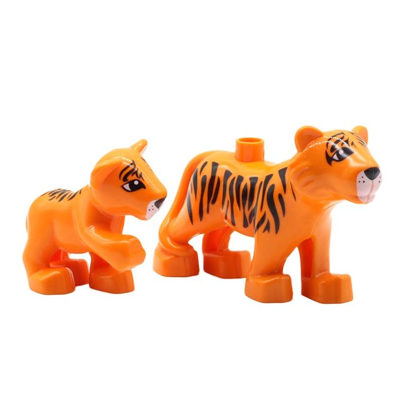 Zoo Animals Series Set Big Size Building Blocks Assemble