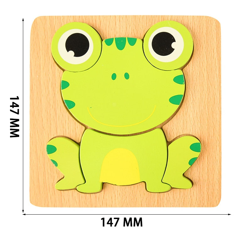 Baby High Quality 3D Wooden Puzzles