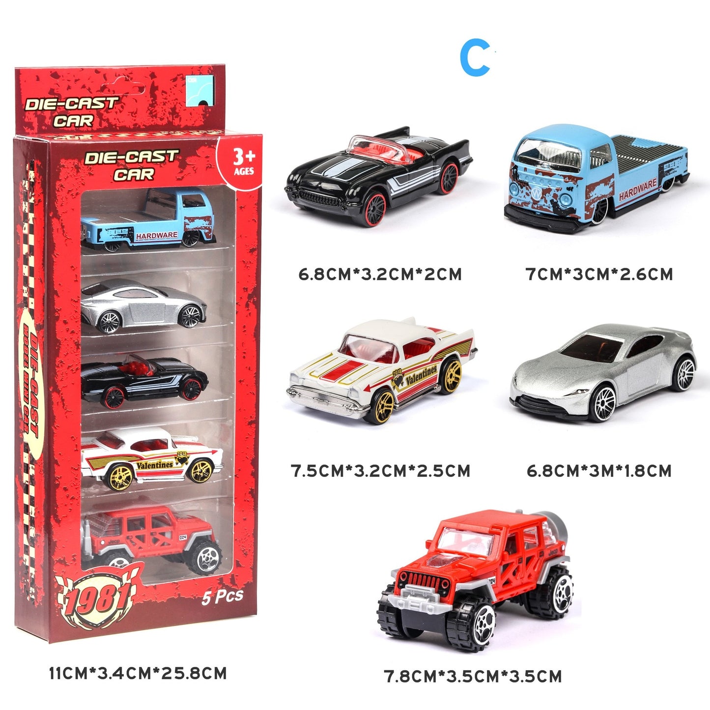 Mini kids Toy Car Vehicle Sliding Alloy