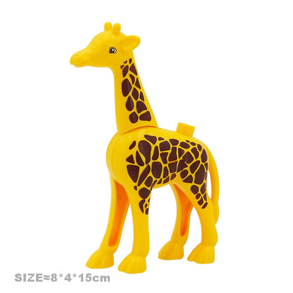 Building Blocks Animal Locking Giraffe