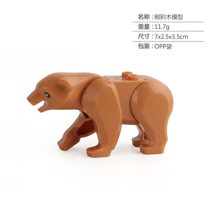 Compatible Mini Animals Building Blocks for Children