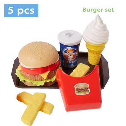 Children Pretend Simulation Food Toys