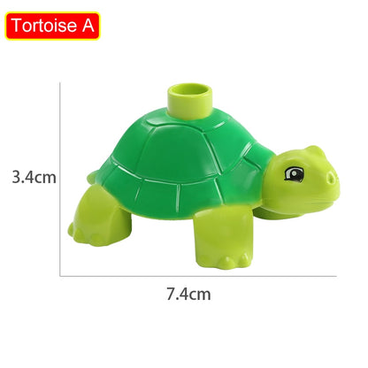 75 Styles Big Size Building Blocks Animal Accessories